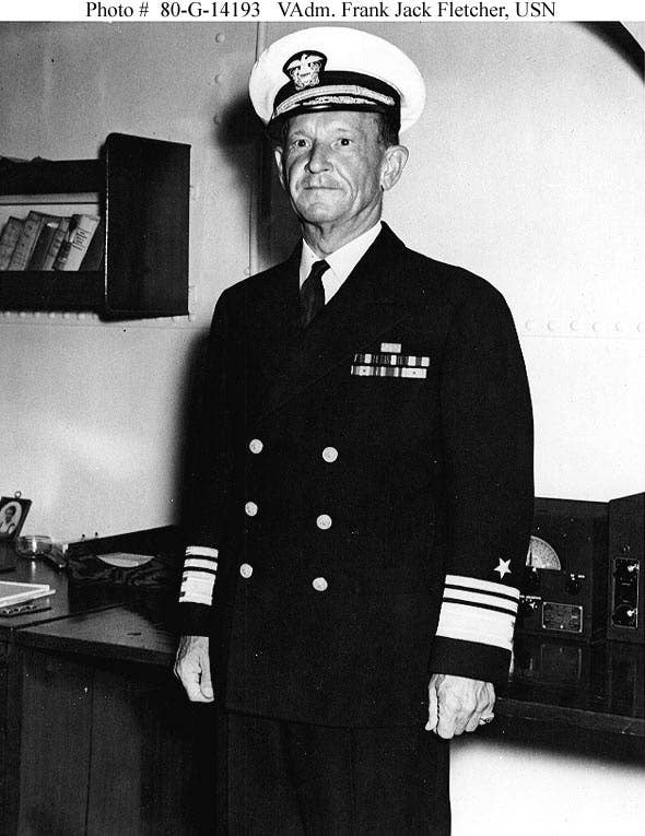 Frank Jack Fletcher. (U.S. Navy photo)