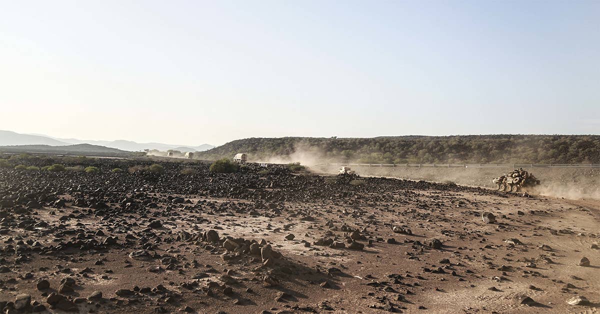 Arta Training Range, Djibouti. Photo by Sgt. Steve Lopez.
