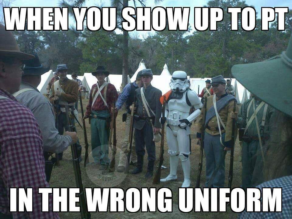 Actually none of these dudes match one another, so the Stormtrooper is probably fine.