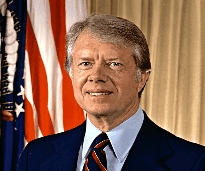 Jimmy Carter. (US president photo: Executive Office of the President of the United States).