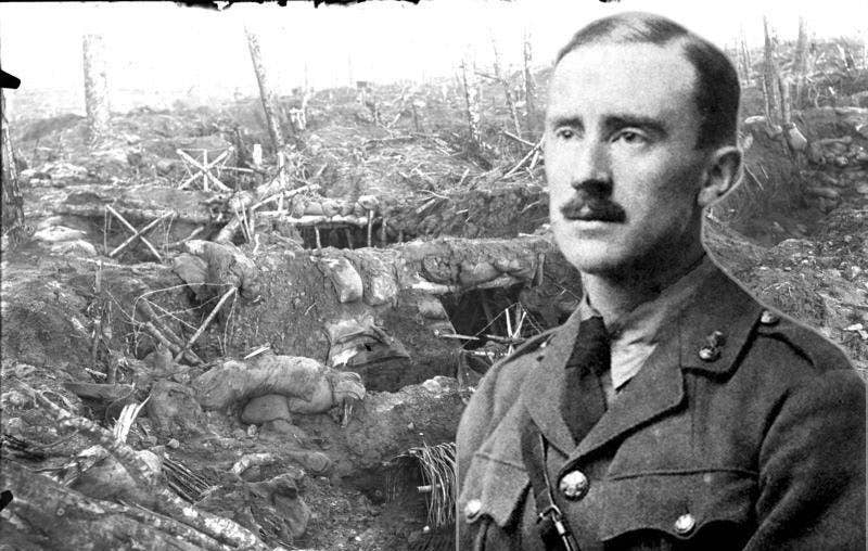 More than a million people died at the Somme and you can read about it in The Lord of the Rings.