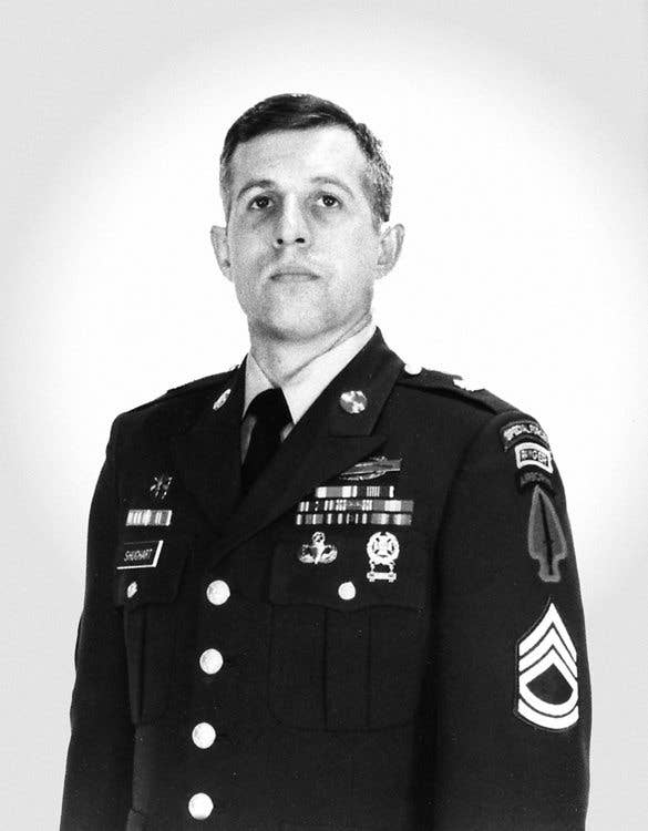 Randy Shughart during his service with Delta Force (Photo US Army)