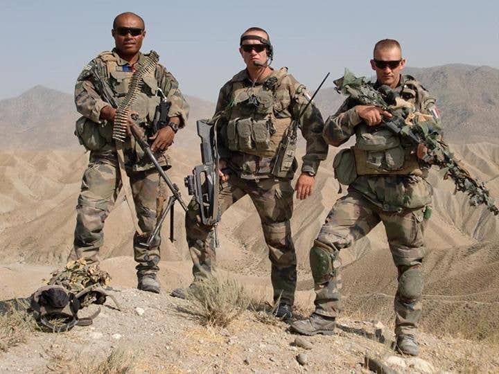 French Foreign Legionnaires in Afghanistan.