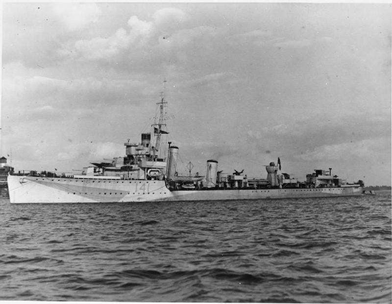 The HMS Walpole Photo: Royal Navy