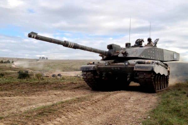 Britain's Challenger 2 tank (Photo by U.K. Ministry of Defense)