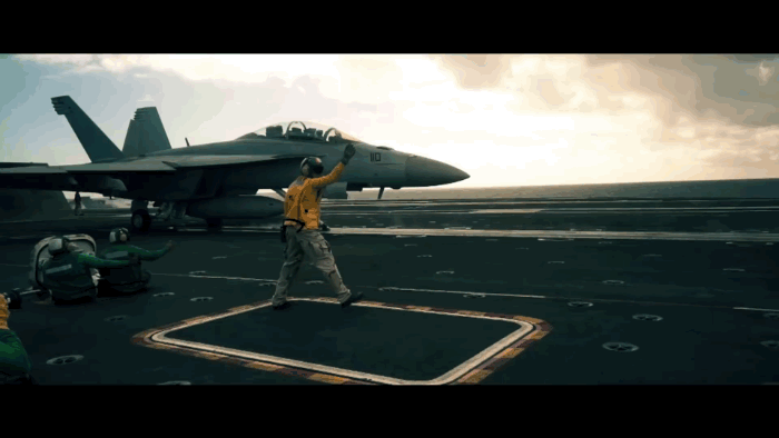 F/A-18 Hornet launch. Joe Stephens/YouTube