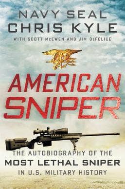Front cover art for the book American Sniper written by Chris Kyle. (Image Wikimedia Fair Use)