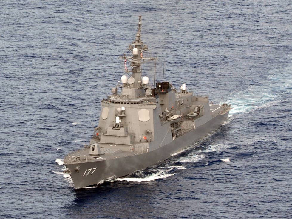 Japan's JS Atago, a guided-missile destroyer. (U.S. Navy photo by Chief Mass Communication Specialist Jennifer A. Villalovos)