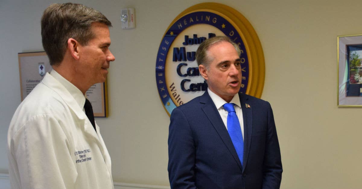 David Shulkin (right) seeks major VA hospital reform. (DoD Photo by Megan Garcia)