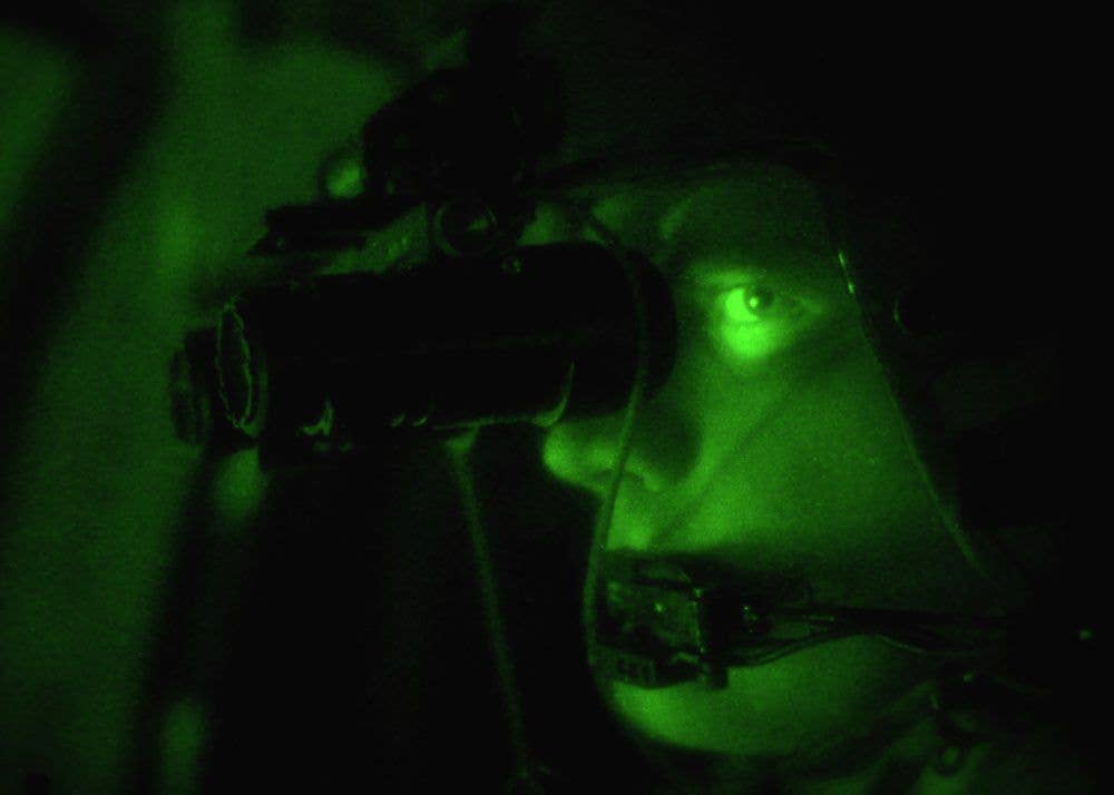 Pilot using NVGs. (Photo: U.S. Army)