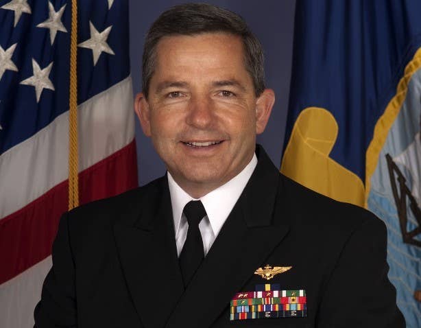 Vice Adm. David Dunaway, Commander, Naval Air Systems Command and member&nbsp;of USNA's great Class of '82.