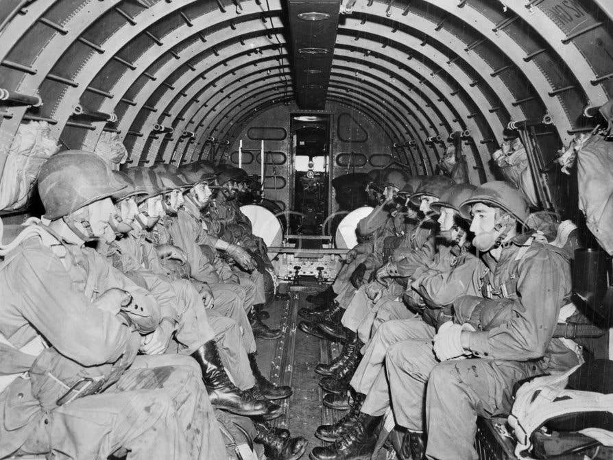 American paratroopers on D-day