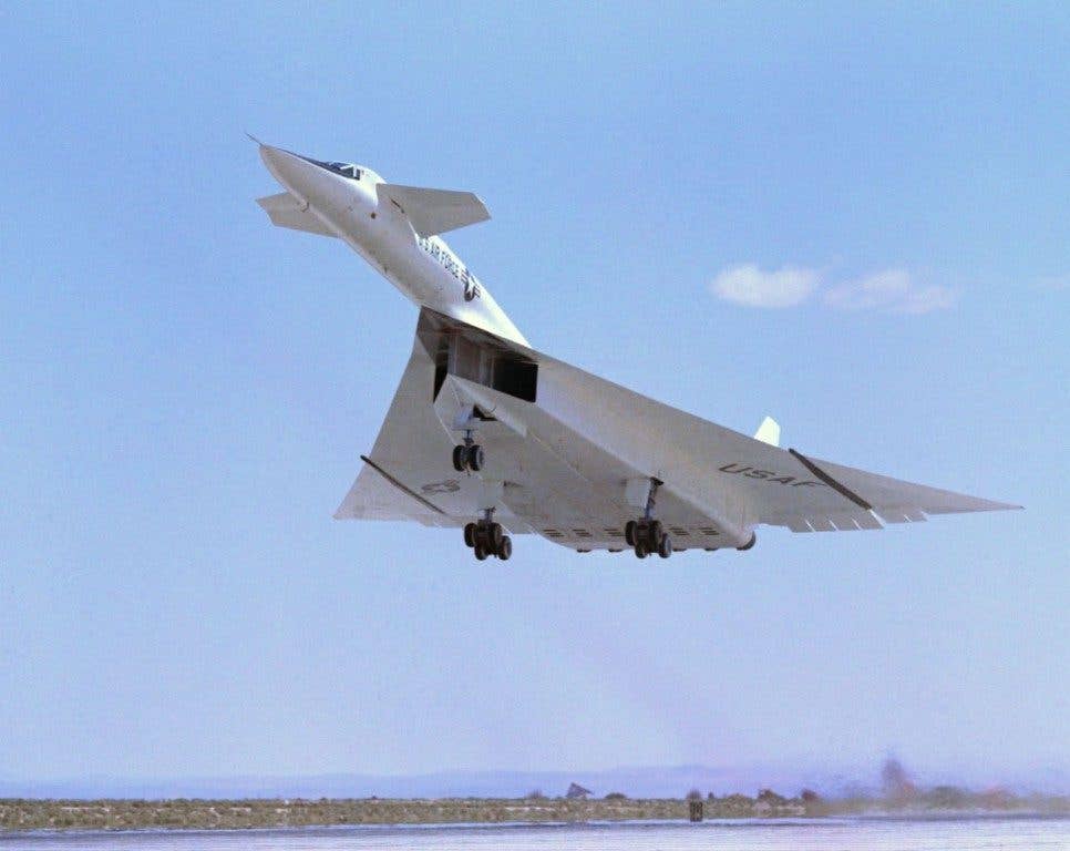 The Valkyrie XB-70 (U.S. Air Force photo)