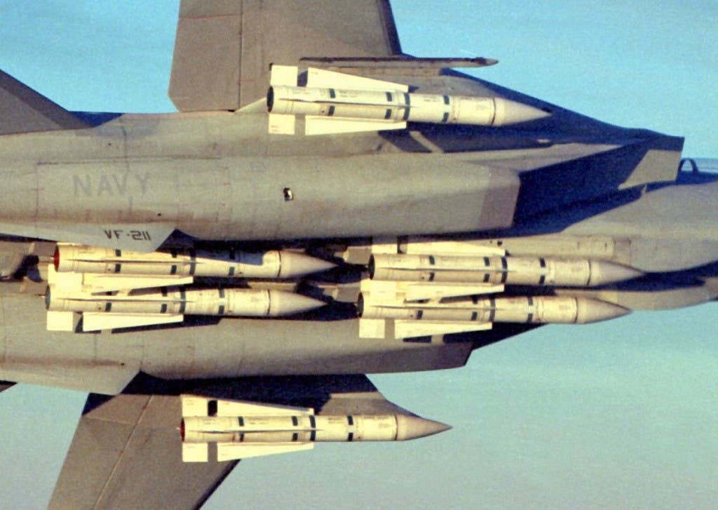 F-14 Tomcat missiles