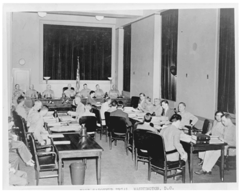 The Germans were tried in a secret military tribunal. Photo: US Army Signal Corps