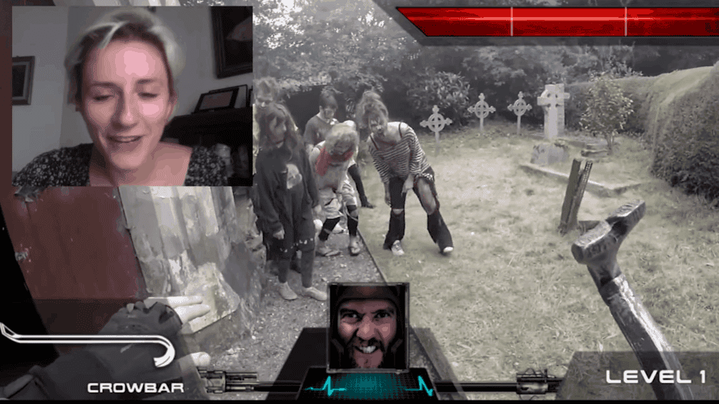 These guys shot a real-life first person shooter — with random people taking control
