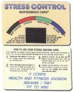 stress cards