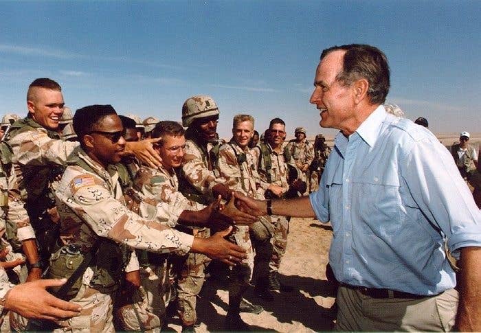(photo from the George H.W. Bush Presidential Library)
