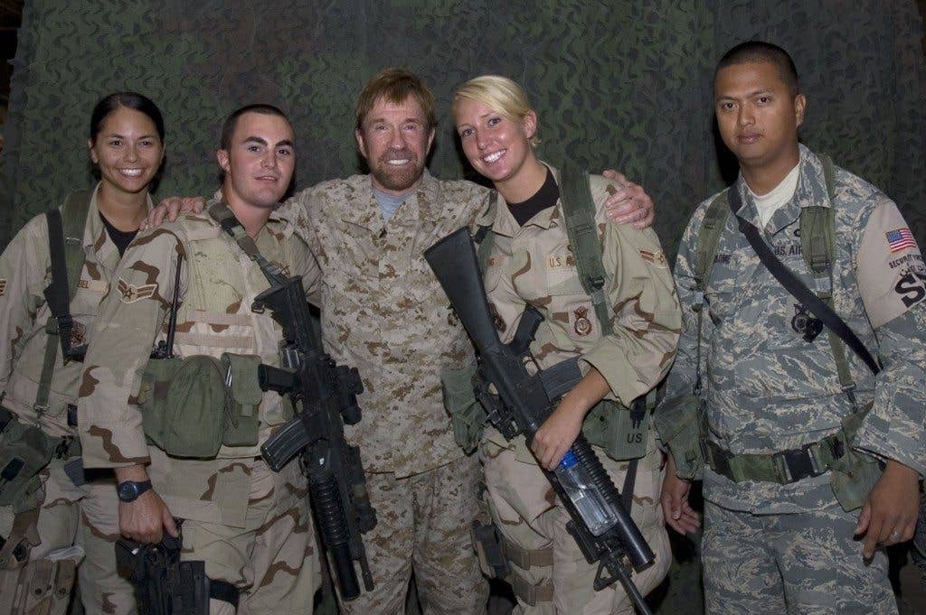 chuck norris is part of things you didn't know about the US Air Force