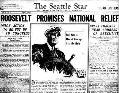 Newspapers were accordingly kind to Hoover for that one.