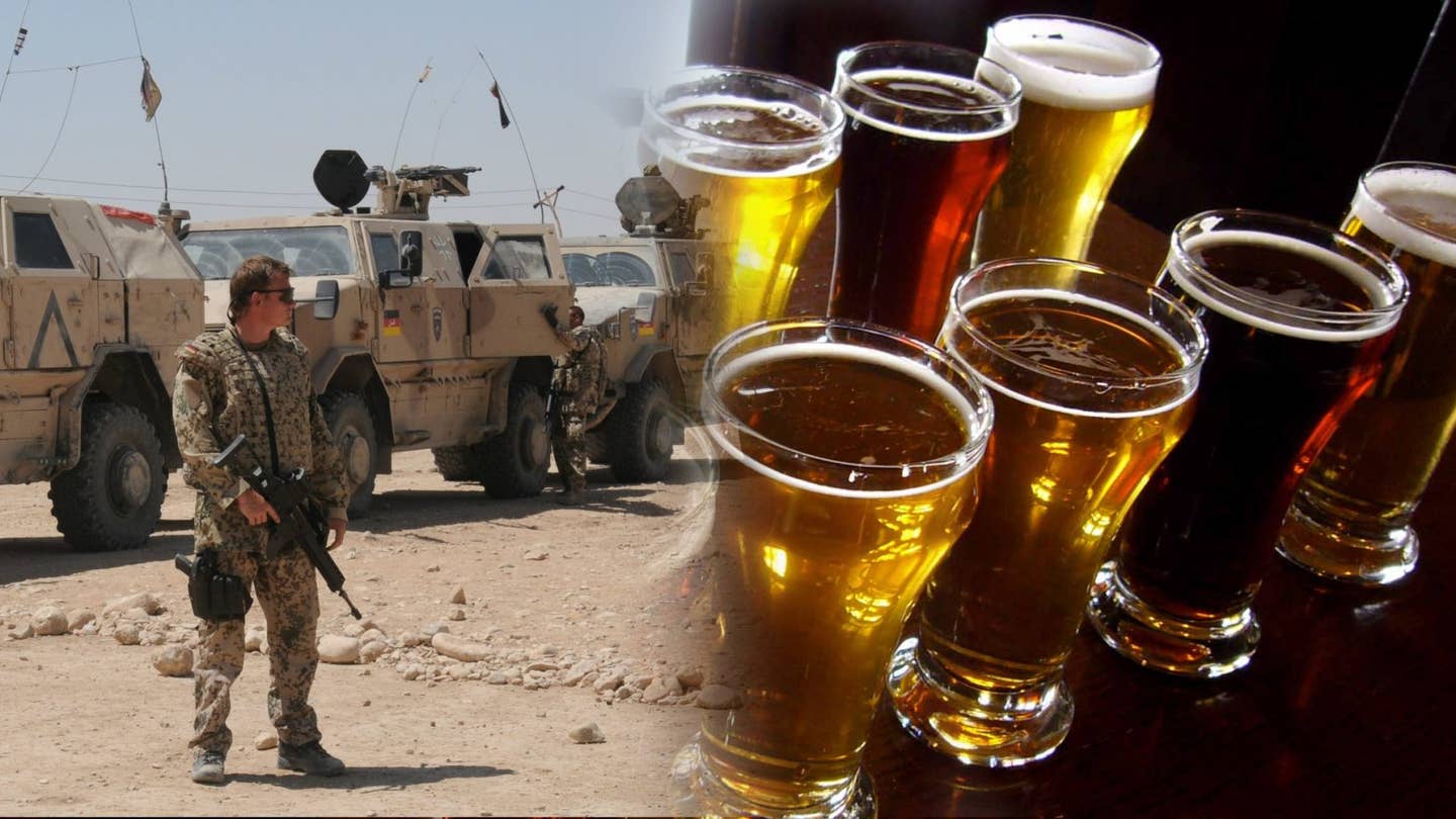 5 militaries still allowed to drink in a war zone