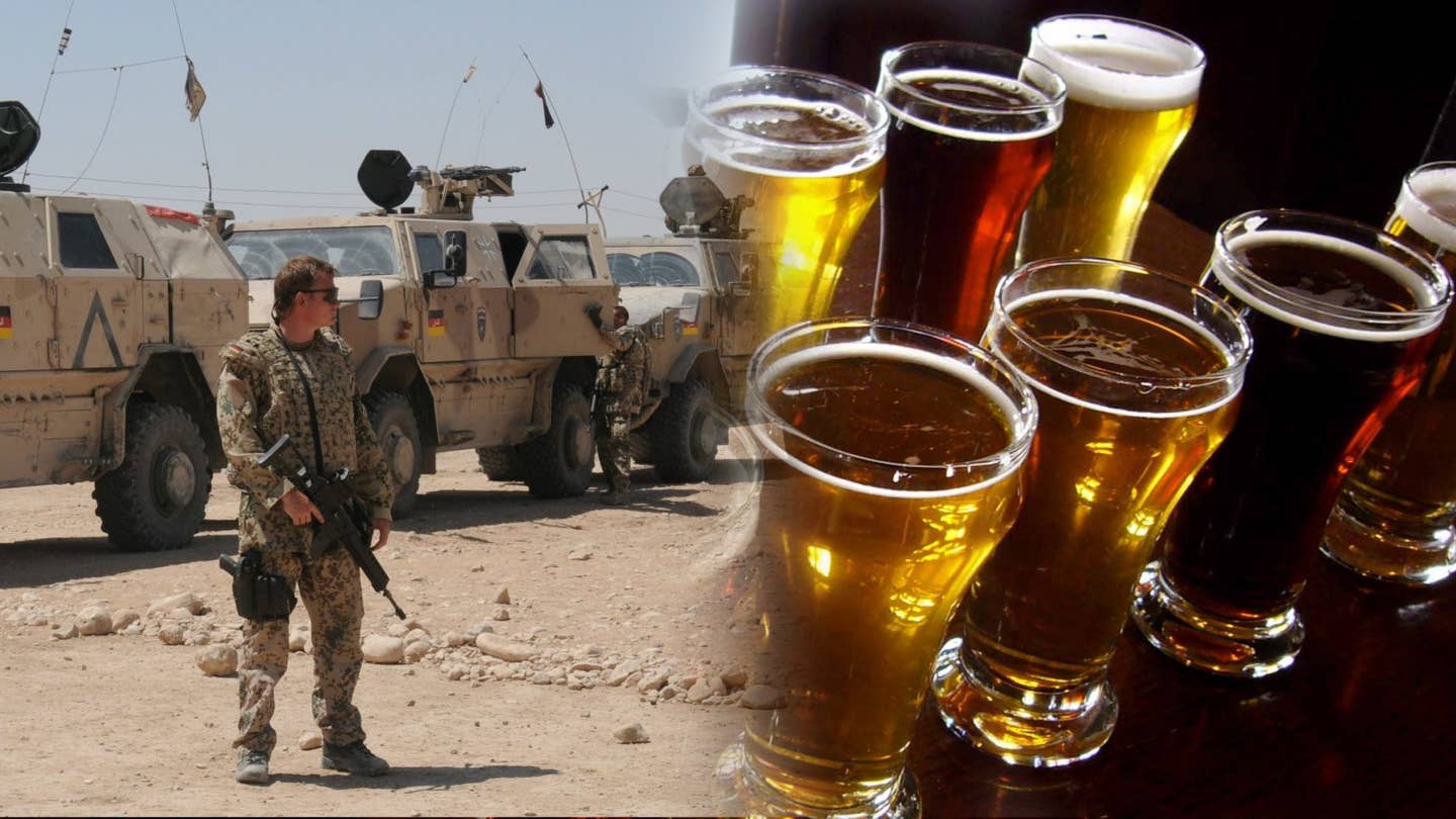 5 militaries still allowed to drink in a war zone