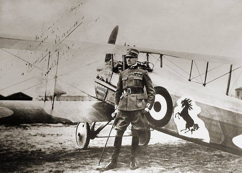 The most successful Italian ace of World War I, with 34 confirmed victories.