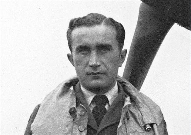 Credited as the top scoring RAF ace during the Battle of Britain. He refused to fly in formation but was allowed to fly as a "guest" of RAF 303 (Polish) squadron. In the air he would break off and patrol areas by himself where he knew enemy aircraft would be.