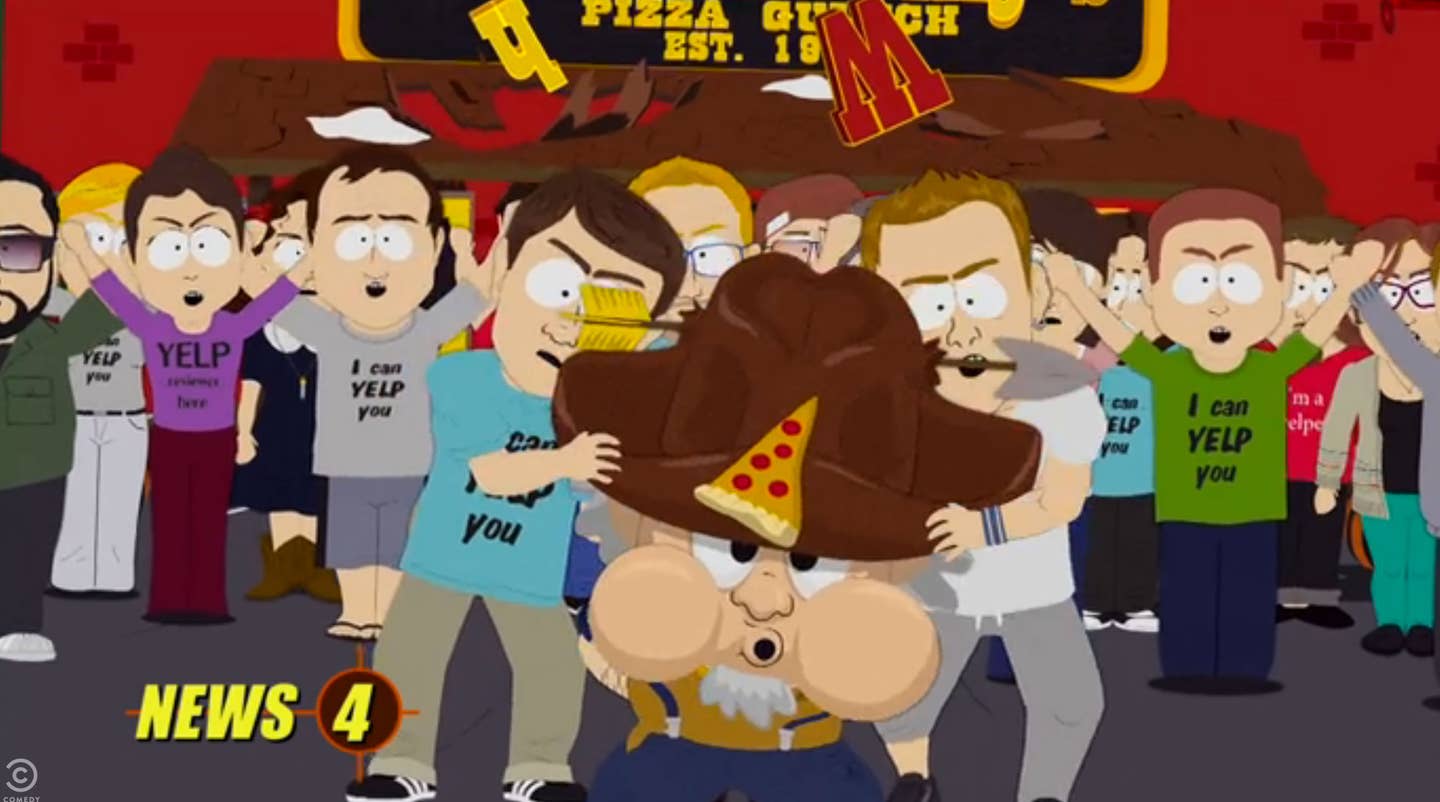 &#8216;South Park&#8217; episode compares Yelp reviewers to ISIS terrorists