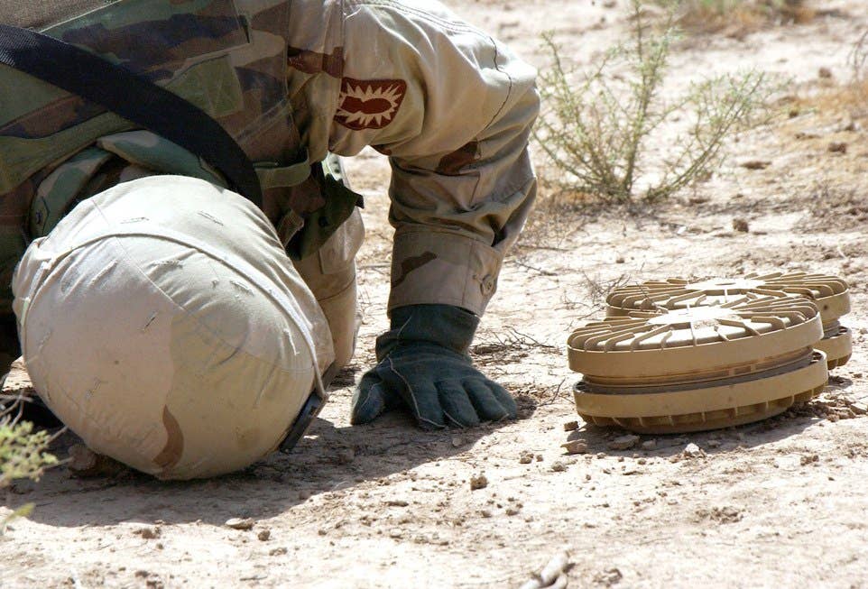 Actual EOD techs are smart enough to engineer their way past anti-tank mines. Triston Chase is so dumb he thinks that talking openly about top-secret schools is a thing. Photo: US Army Pfc. Elizabeth Erste