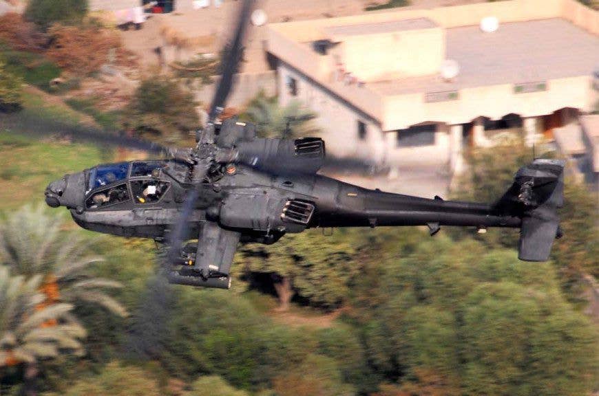 apache helicopter photos in action