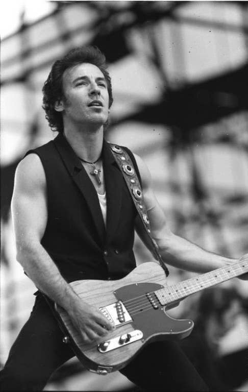 Springsteen in East Germany (wikimedia commons)