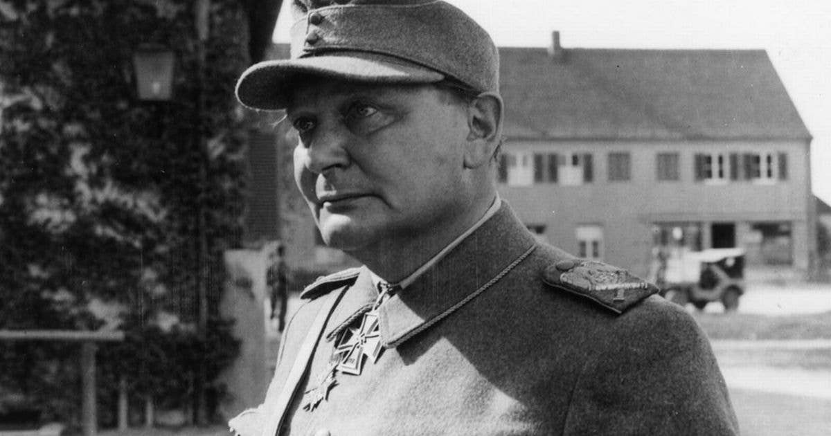 Hermann Goering, Nazi, commander of the German Luftwaffe, and facilitator of Israel's independence.