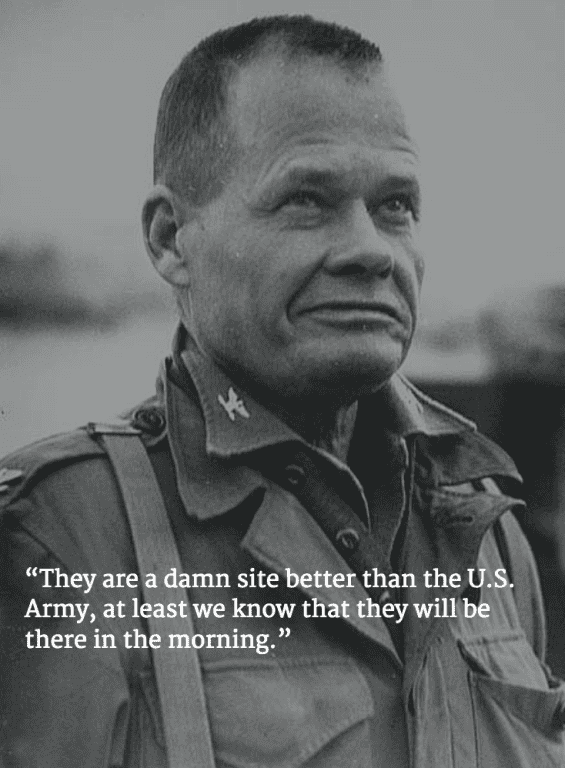 chesty puller quotes be there in the morning
