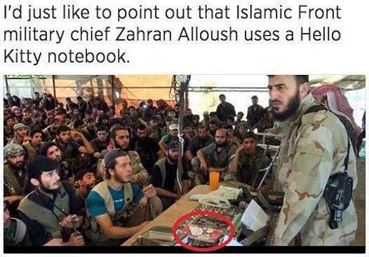 10 bucks says Baghdadi's is Pokemon.