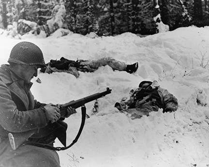 allied troops battle of the bulge