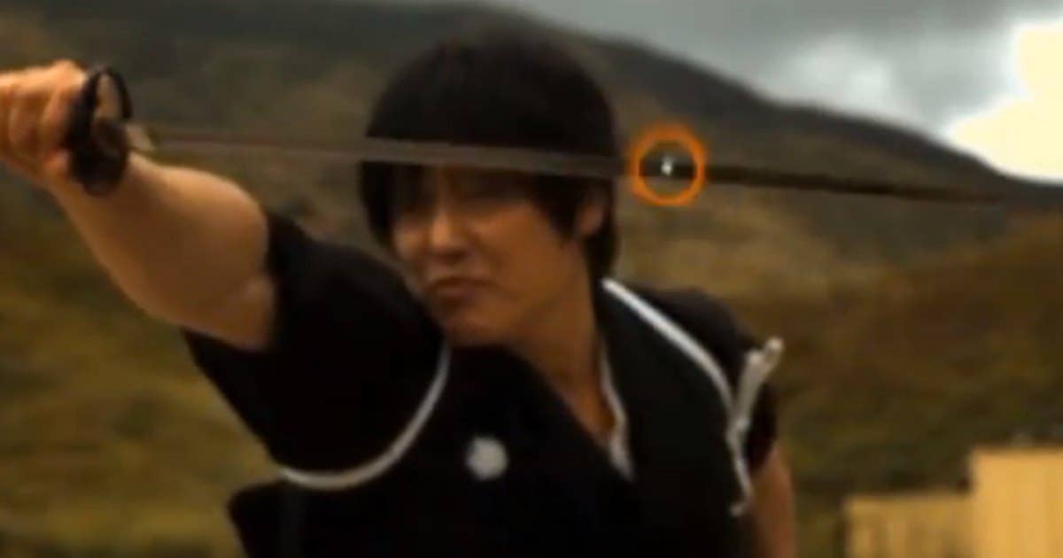 Watch this modern-day Samurai slice a BB pellet traveling at 217 miles per hour