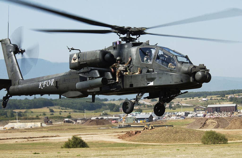 ah-64 during exercise