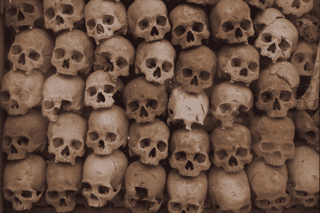Pol Pot's students of life. (via Flickr User totalitarism)