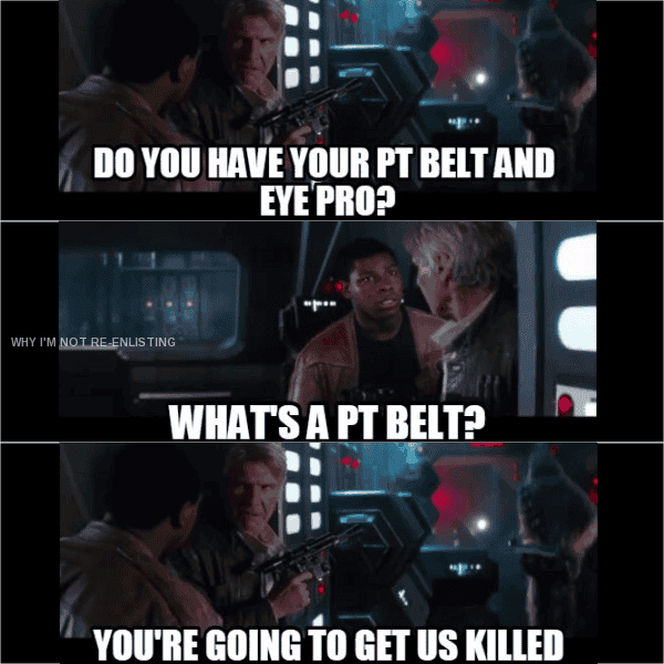 Chewie's crossbow might've been more useful.
