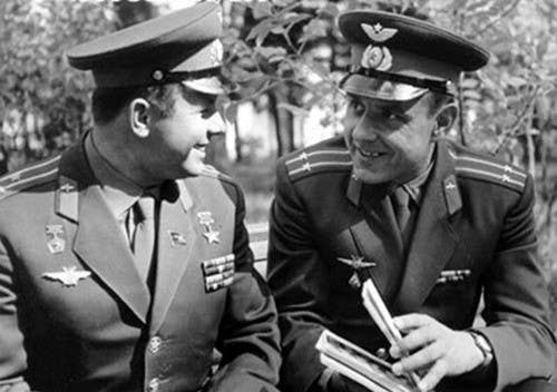 Gagarin and Komarov