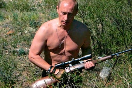 Image: Shirtless Putin Doing Things