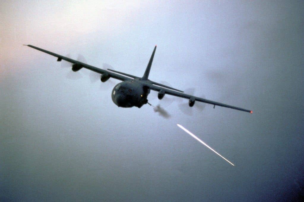 The Air Force's AC-130s are literally airborne artillery. (Photo: U.S. Air Force)