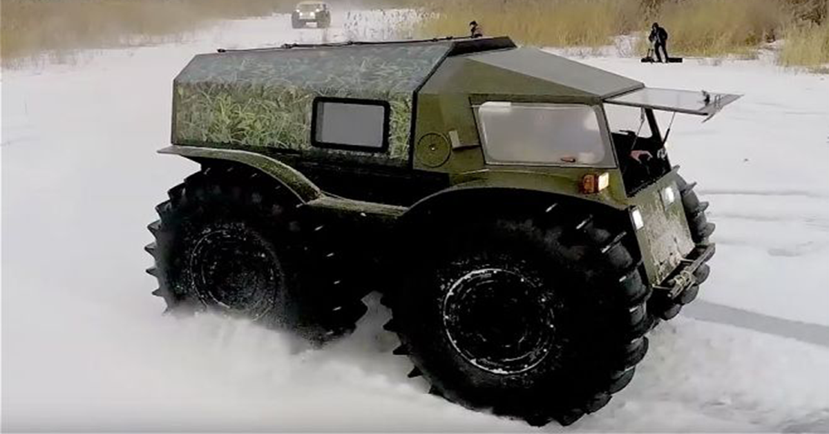Russia&#8217;s new all-terrain vehicle is a lifesized Tonka truck