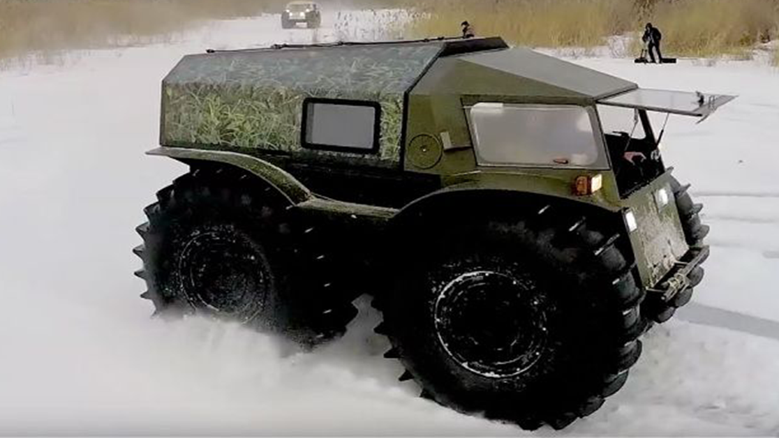 Russia&#8217;s new all-terrain vehicle is a lifesized Tonka truck