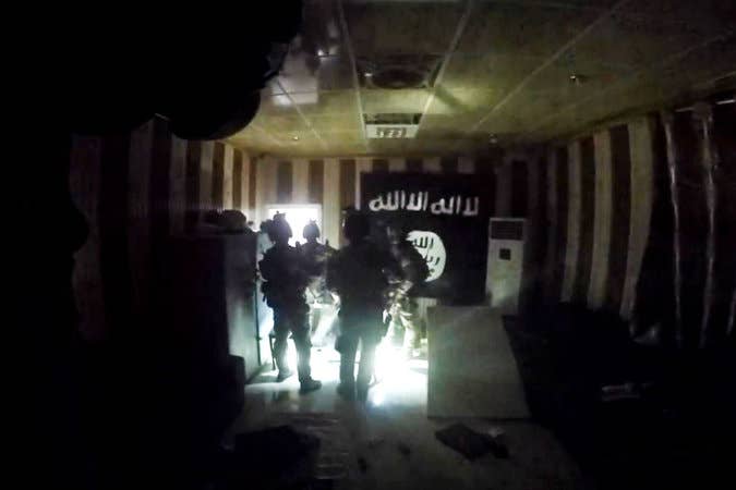 Is there anything more awesome than seeing US Special Forces inside a captured ISIS compound?
