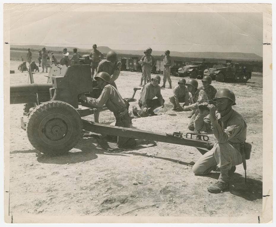 The 12th Armored Division trains at Camp Campbell. Photo: The 12th Armored Division Memorial Museum