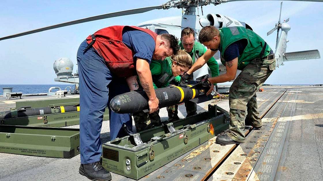 Two Hellfire missiles found on a passenger flight