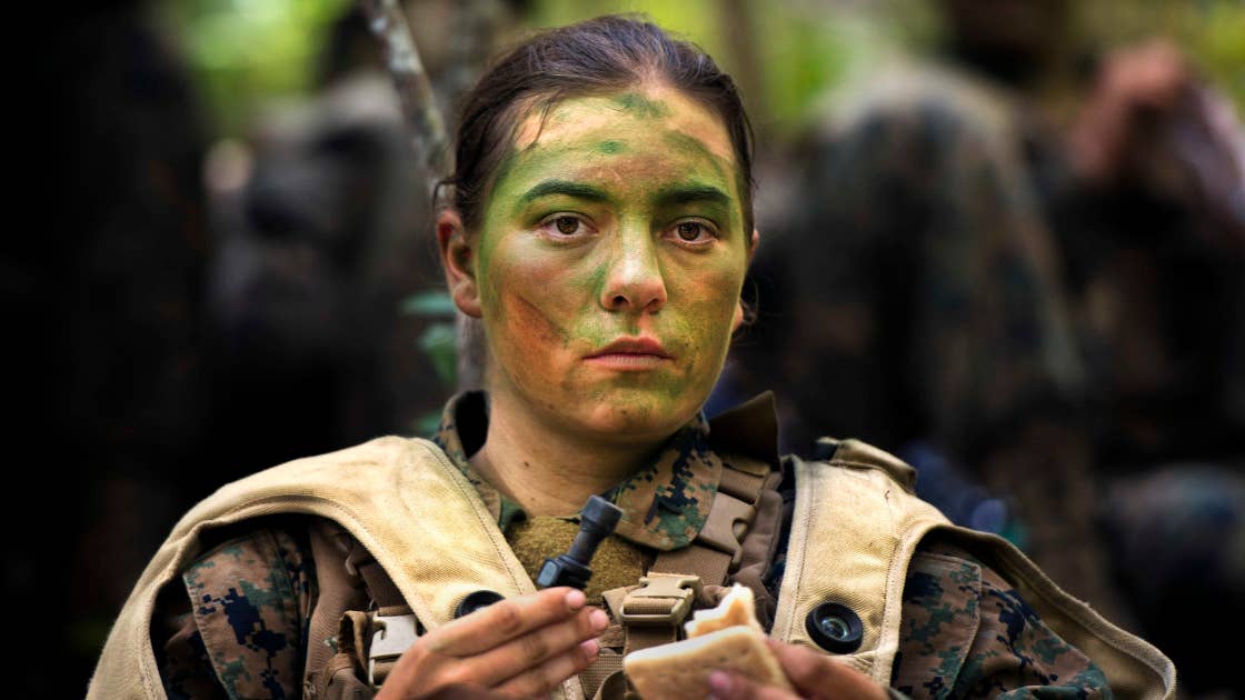 The 30th woman to attempt Marines&#8217; Infantry Officer Course is dropped