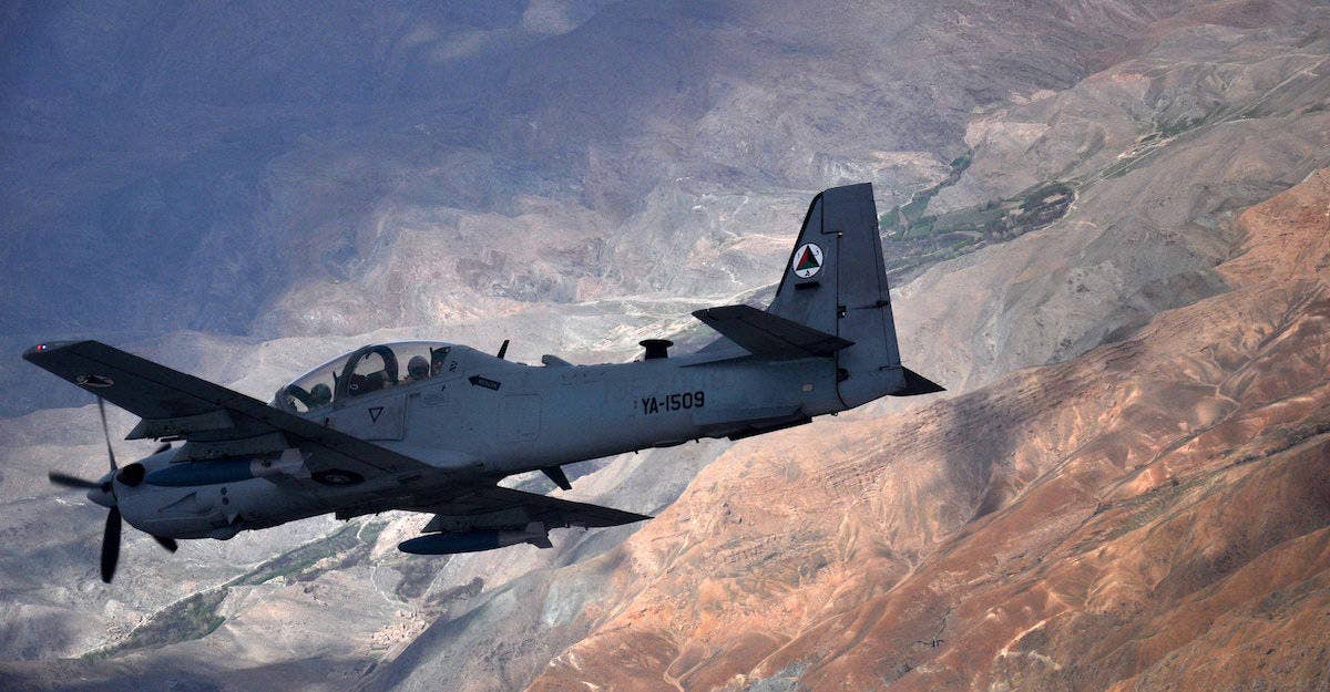 The fledgling Afghan Air Force is training to take on Al Qaeda and the Taliban